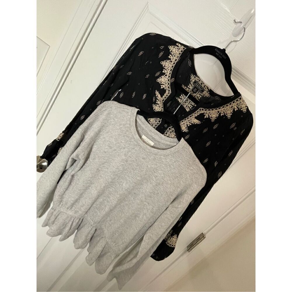 Lucky Brand women’s lot bundle sweater and blouse size XS